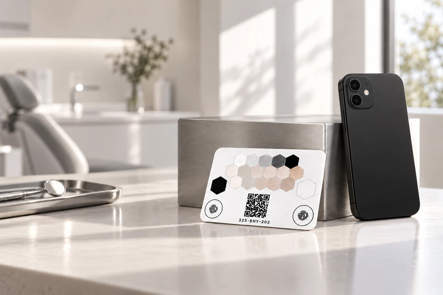 Visual concept · staying connected between visits.